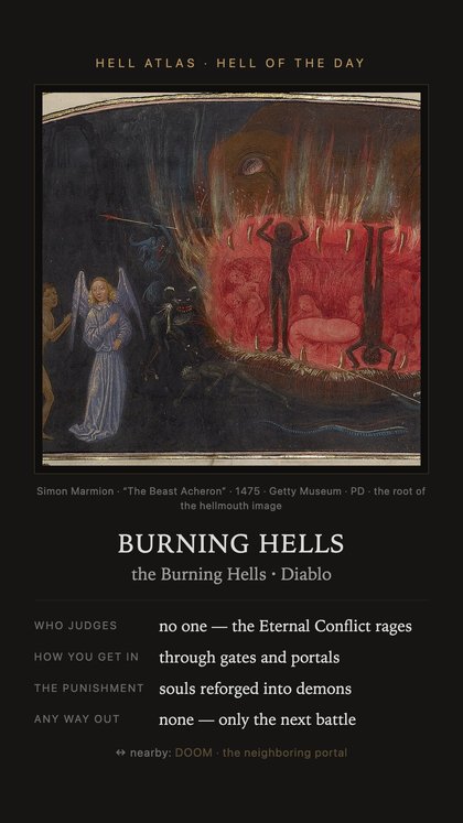 The Burning Hells of Diablo